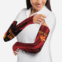 Personalised My Heart My Country My Macedonia Arm Sleeves Grunge Style