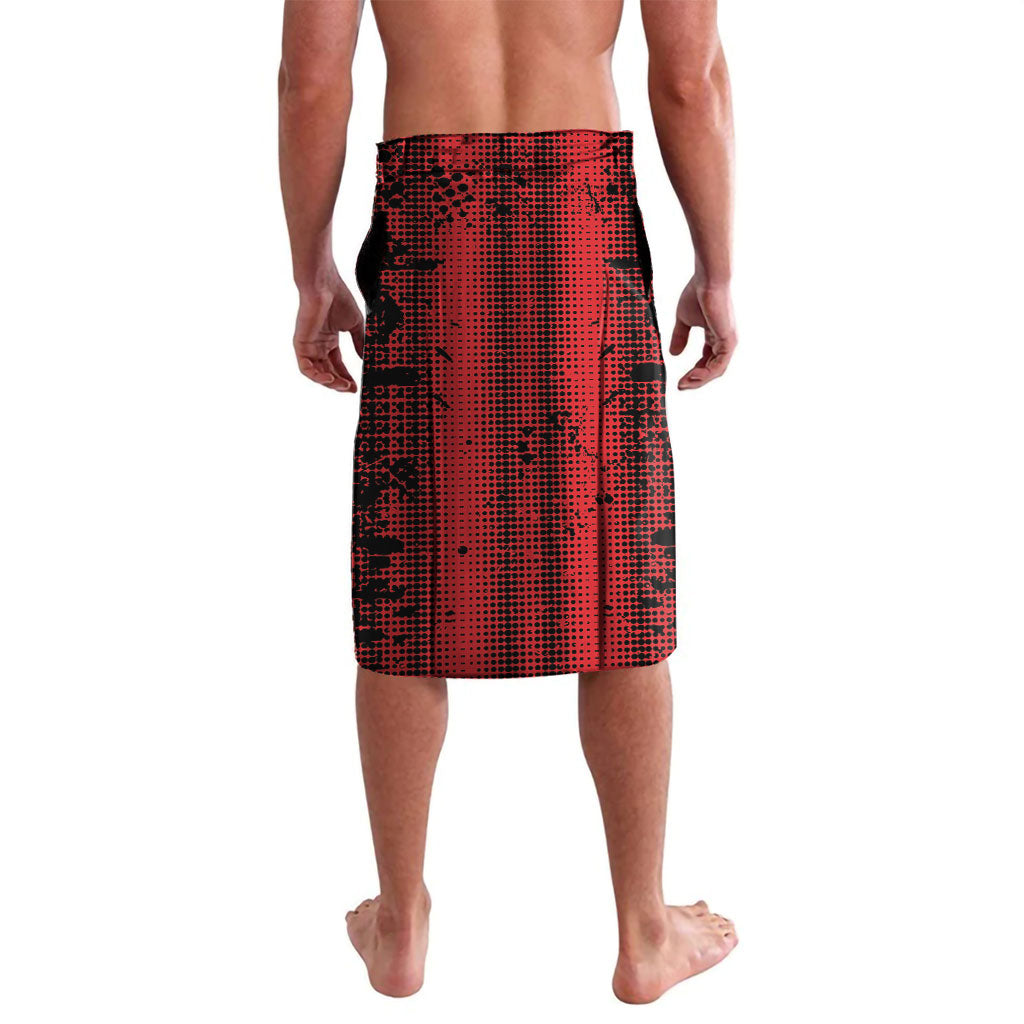 Personalised My Heart My Country My Macedonia Lavalava Grunge Style