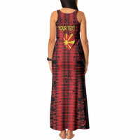 Personalised My Heart My Country My Macedonia Tank Maxi Dress Grunge Style