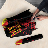 My Heart My Country My Macedonia Umbrella Grunge Style