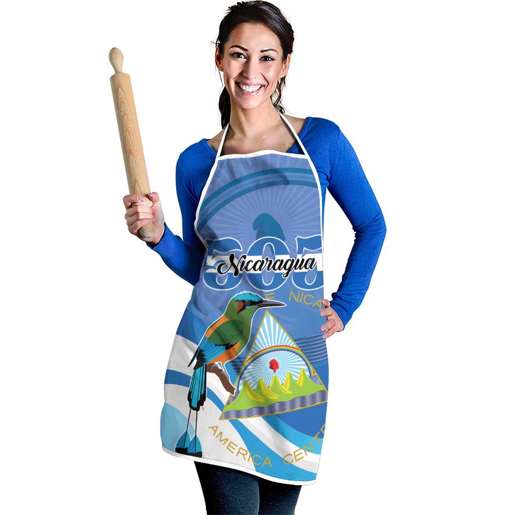 Nicaragua 505 Guardabarranco Apron En Dios confiamos - Wonder Print Shop