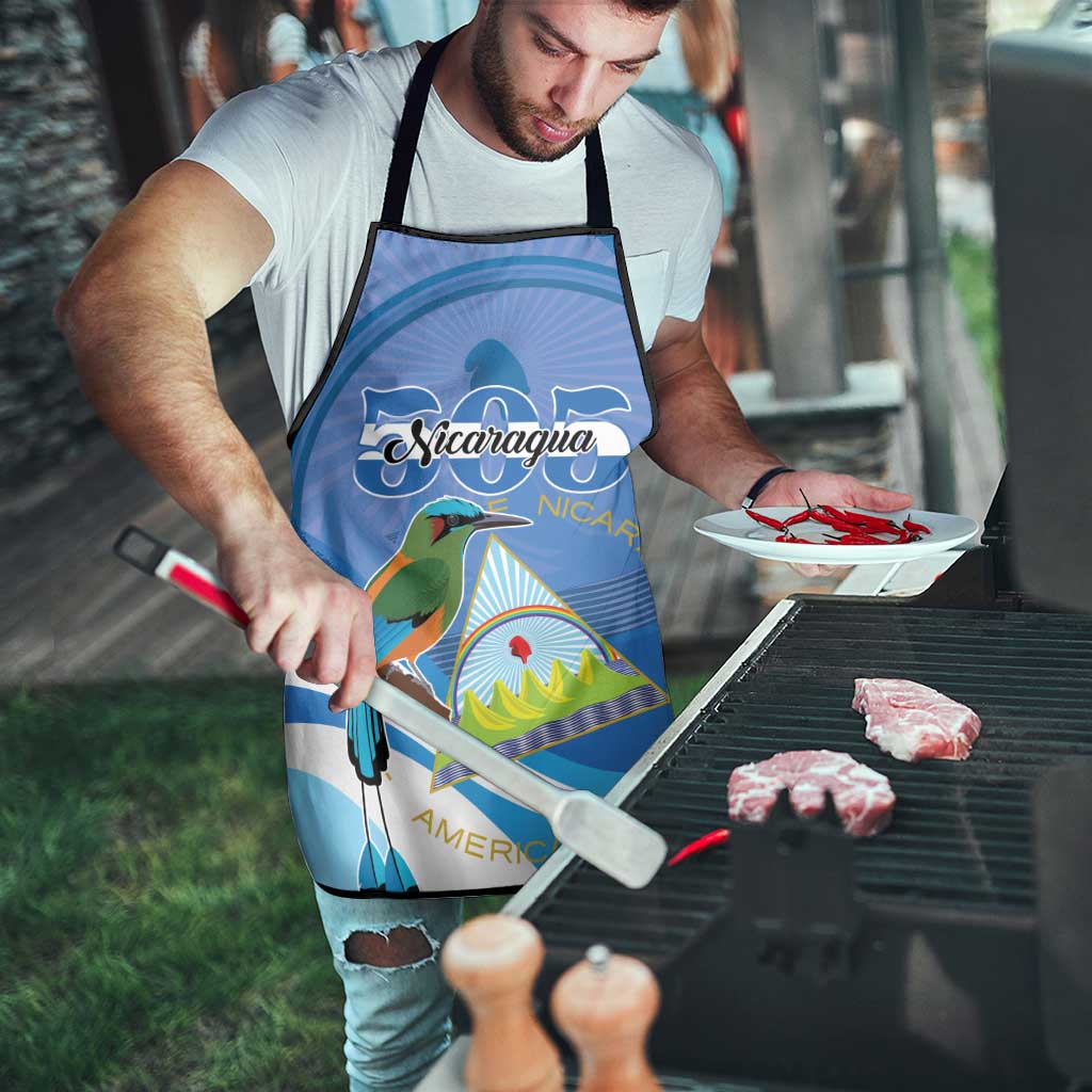 Nicaragua 505 Guardabarranco Apron En Dios confiamos - Wonder Print Shop