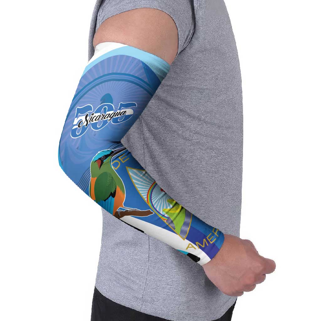 Nicaragua 505 Guardabarranco Arm Sleeves En Dios confiamos - Wonder Print Shop