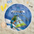 Nicaragua 505 Guardabarranco Beach Blanket En Dios confiamos - Wonder Print Shop