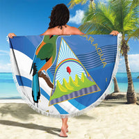 Nicaragua 505 Guardabarranco Beach Blanket En Dios confiamos - Wonder Print Shop