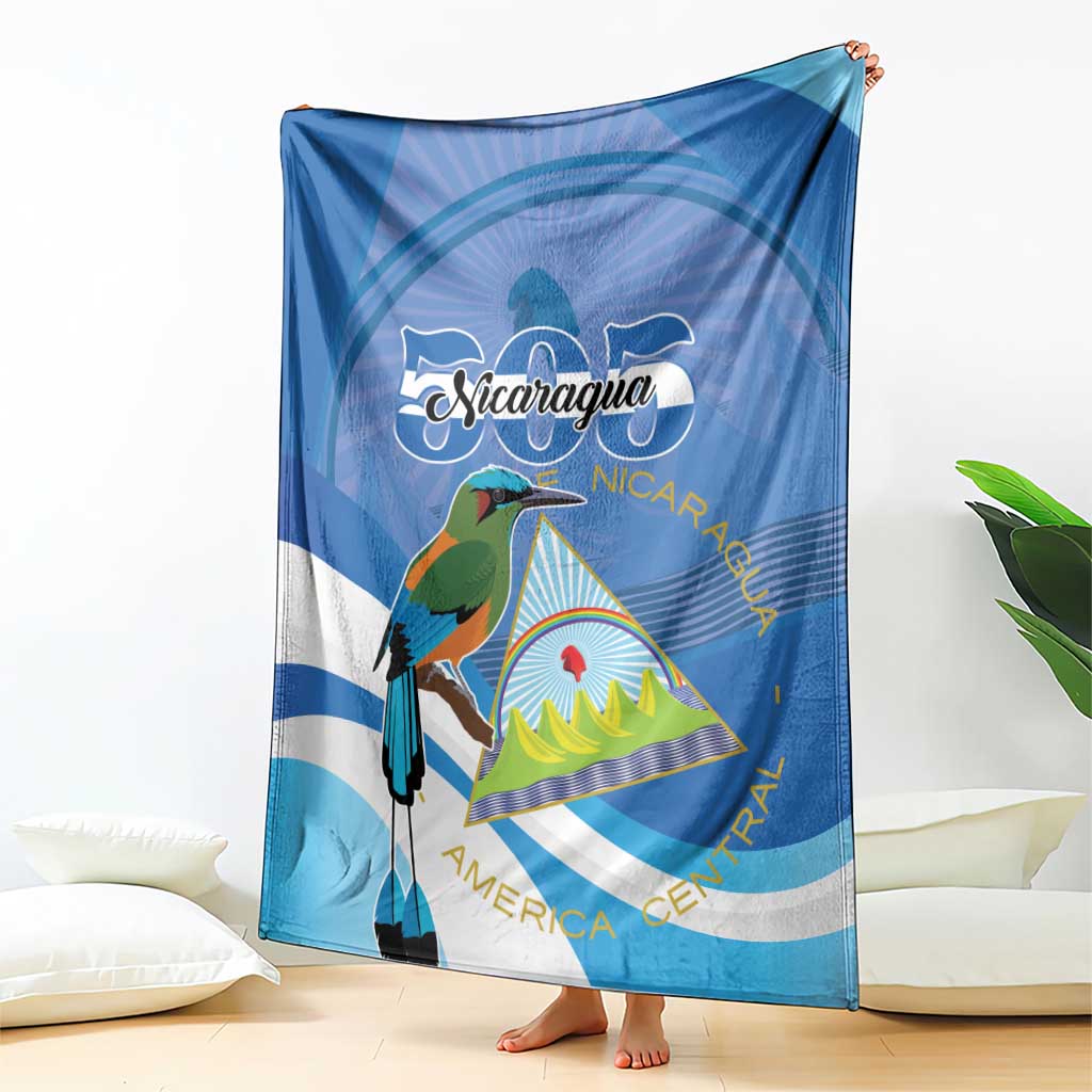Nicaragua 505 Guardabarranco Blanket En Dios confiamos - Wonder Print Shop