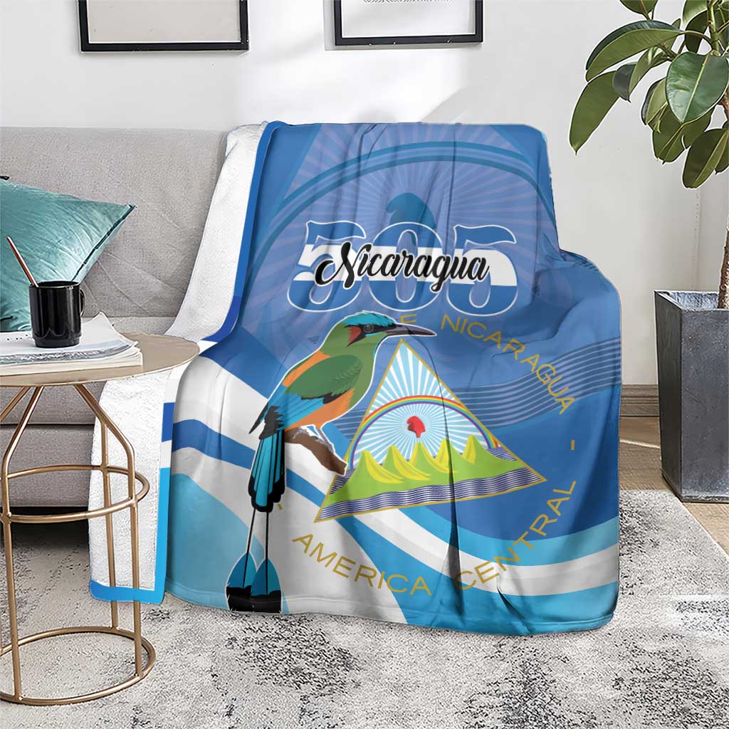 Nicaragua 505 Guardabarranco Blanket En Dios confiamos - Wonder Print Shop