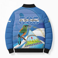 Nicaragua 505 Guardabarranco Bomber Puffer Jacket En Dios confiamos - Wonder Print Shop