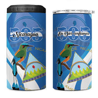 Nicaragua 505 Guardabarranco 4 in 1 Can Cooler Tumbler En Dios confiamos - Wonder Print Shop