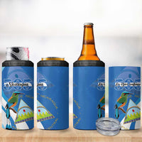 Nicaragua 505 Guardabarranco 4 in 1 Can Cooler Tumbler En Dios confiamos - Wonder Print Shop