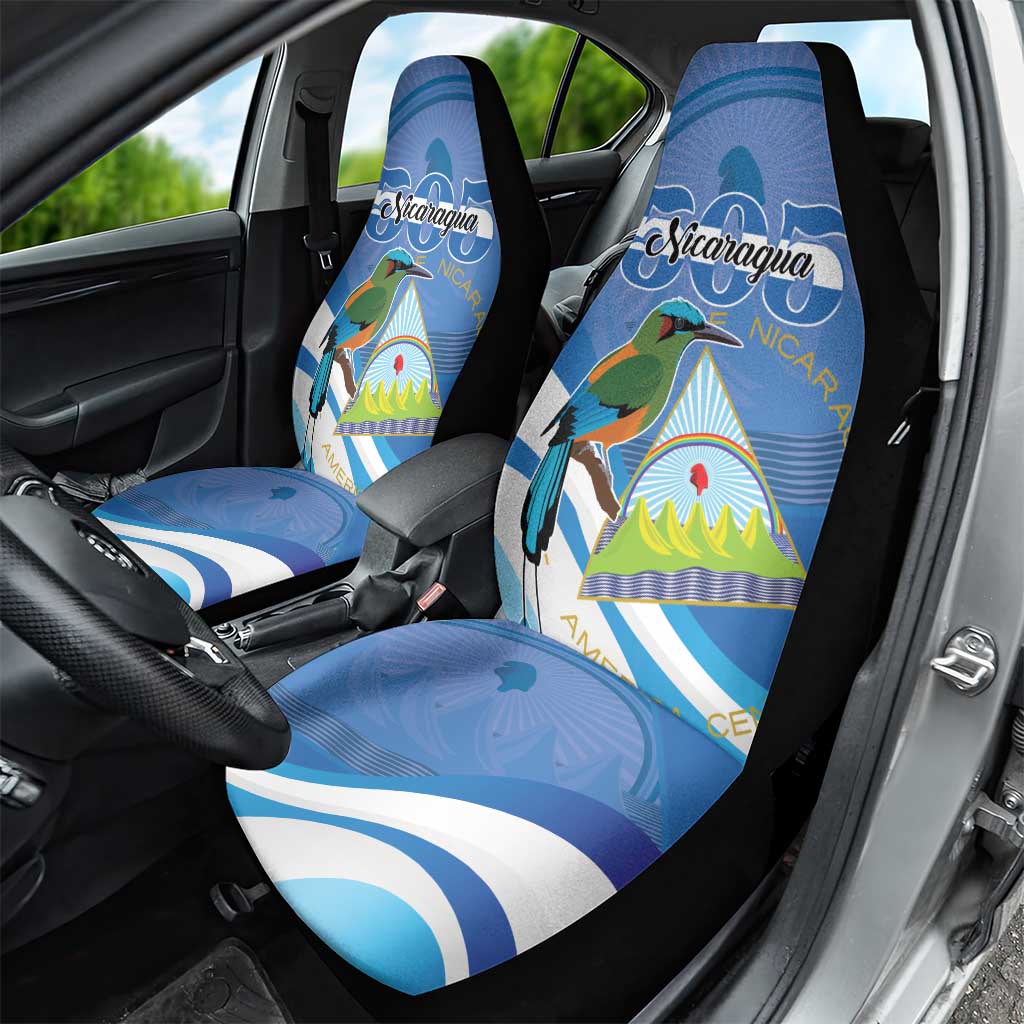 Nicaragua 505 Guardabarranco Car Seat Cover En Dios confiamos - Wonder Print Shop