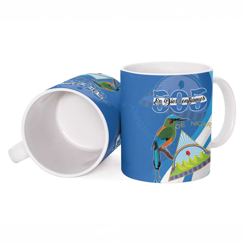 Nicaragua 505 Guardabarranco Ceramic Mug En Dios confiamos - Wonder Print Shop