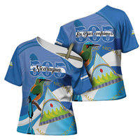 Nicaragua 505 Guardabarranco Cross Shoulder Shirt En Dios confiamos - Wonder Print Shop