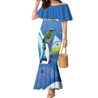 Nicaragua 505 Guardabarranco Family Matching Mermaid Dress and Hawaiian Shirt En Dios confiamos - Wonder Print Shop