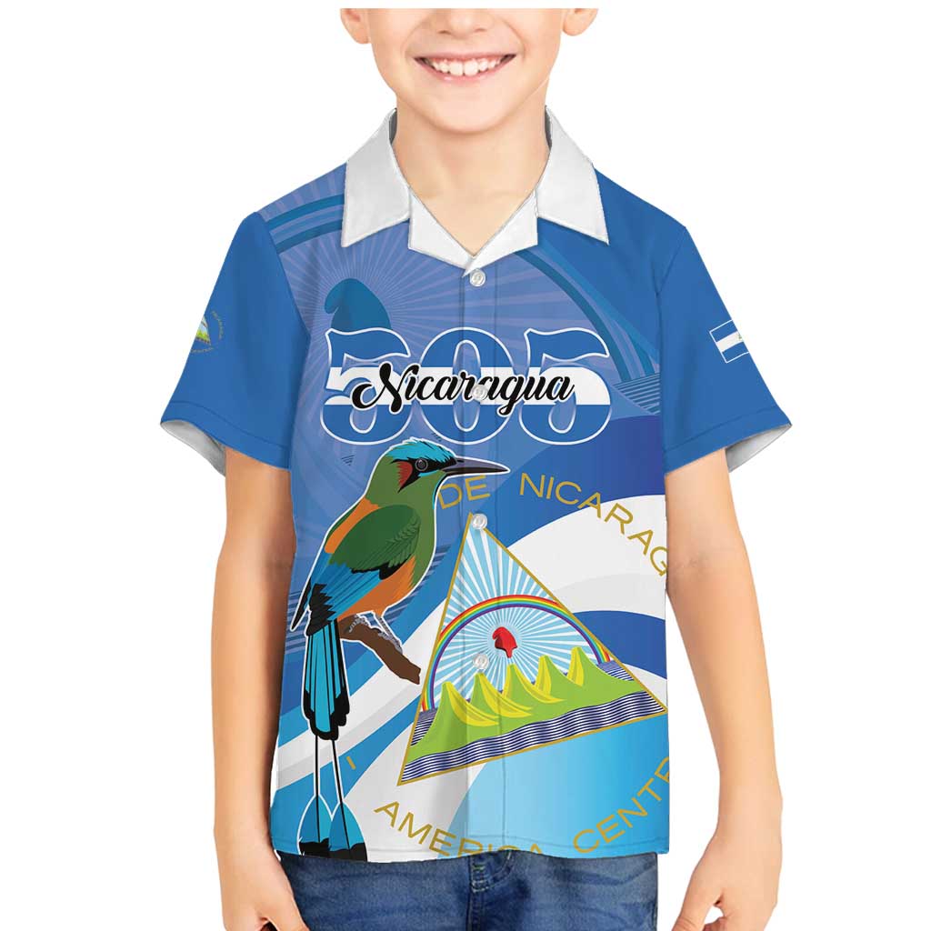 Nicaragua 505 Guardabarranco Family Matching Mermaid Dress and Hawaiian Shirt En Dios confiamos - Wonder Print Shop