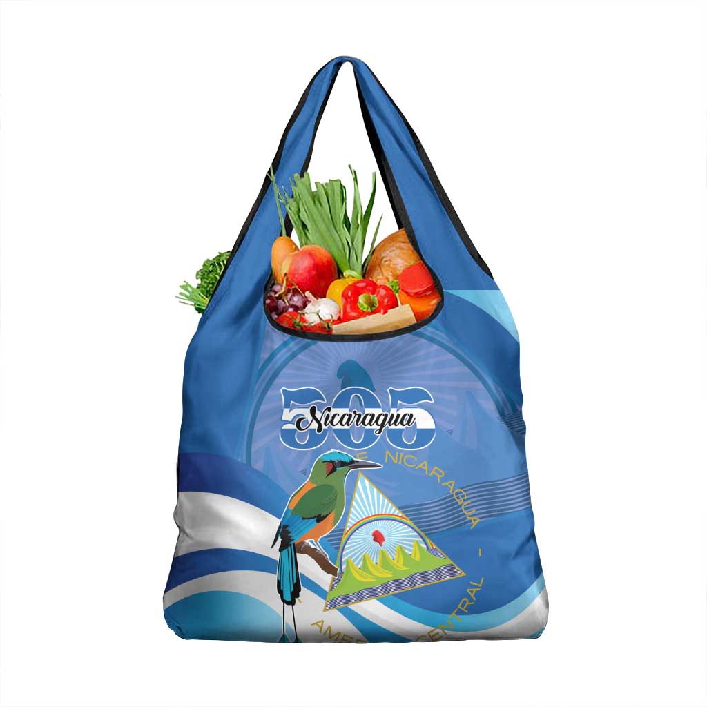Nicaragua 505 Guardabarranco Grocery Bag En Dios confiamos - Wonder Print Shop