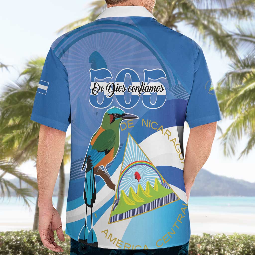 Nicaragua 505 Guardabarranco Hawaiian Shirt En Dios confiamos - Wonder Print Shop