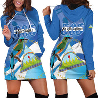 Nicaragua 505 Guardabarranco Hoodie Dress En Dios confiamos - Wonder Print Shop