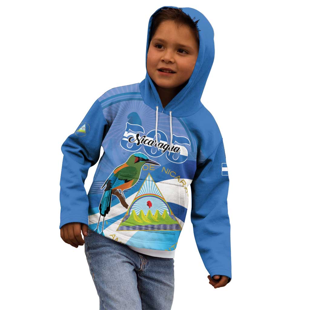 Nicaragua 505 Guardabarranco Kid Hoodie En Dios confiamos - Wonder Print Shop
