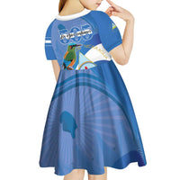 Nicaragua 505 Guardabarranco Kid Short Sleeve Dress En Dios confiamos - Wonder Print Shop