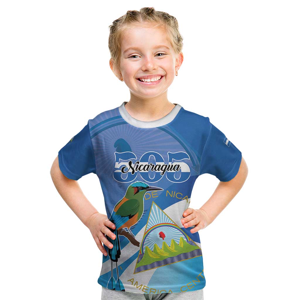 Nicaragua 505 Guardabarranco Kid T Shirt En Dios confiamos - Wonder Print Shop