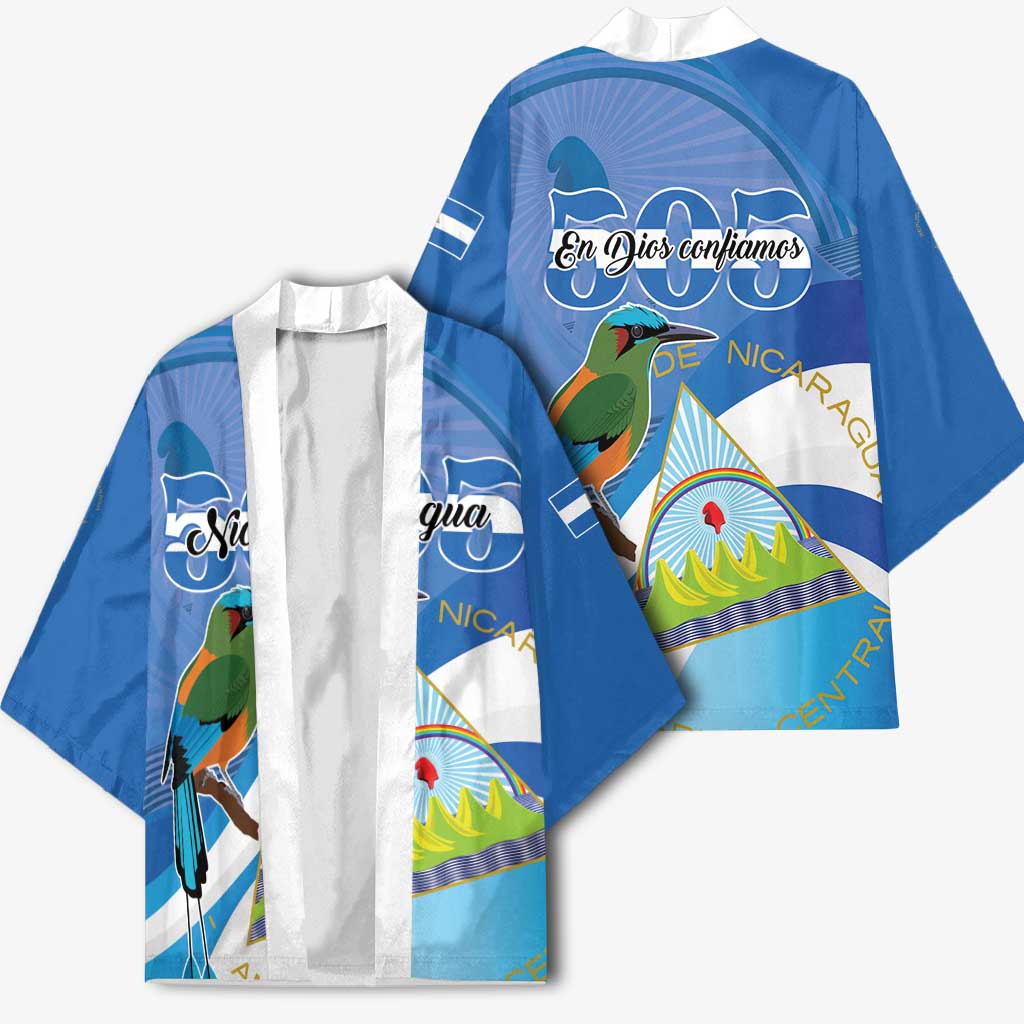 Nicaragua 505 Guardabarranco Kimono En Dios confiamos - Wonder Print Shop
