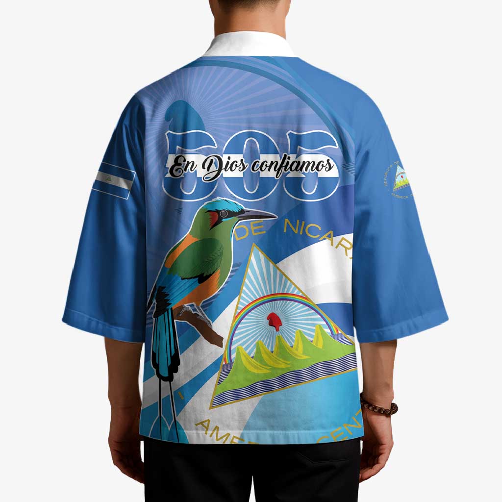 Nicaragua 505 Guardabarranco Kimono En Dios confiamos - Wonder Print Shop