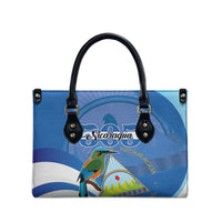 Nicaragua 505 Guardabarranco Leather Bag En Dios confiamos - Wonder Print Shop