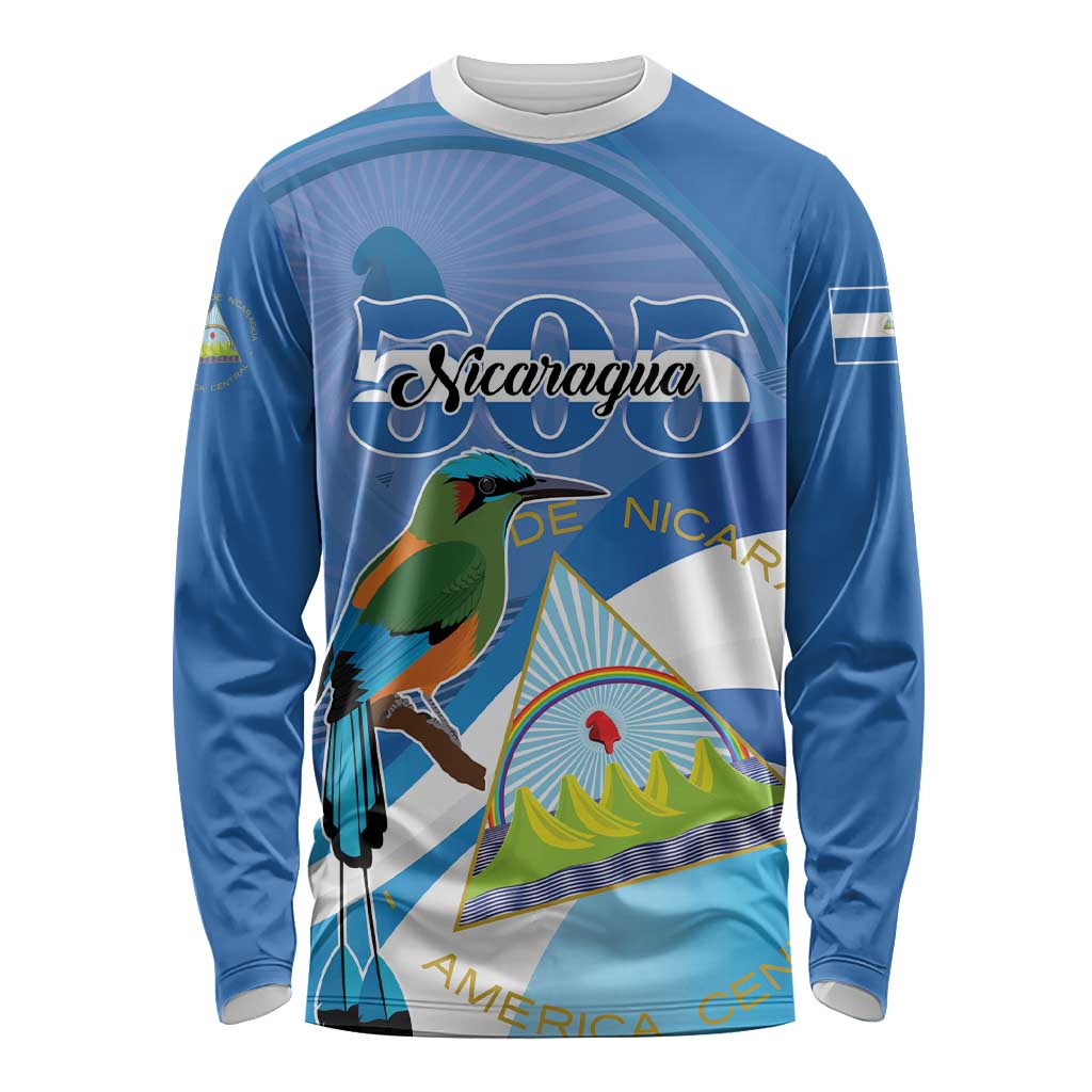 Nicaragua 505 Guardabarranco Long Sleeve Shirt En Dios confiamos - Wonder Print Shop