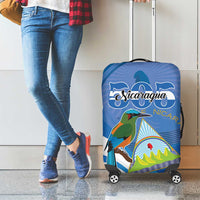 Nicaragua 505 Guardabarranco Luggage Cover En Dios confiamos - Wonder Print Shop