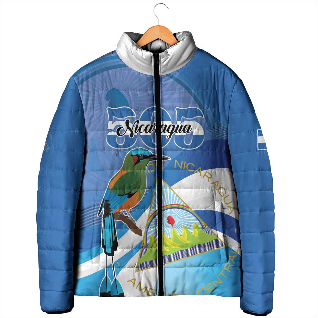 Nicaragua 505 Guardabarranco Padded Jacket En Dios confiamos - Wonder Print Shop
