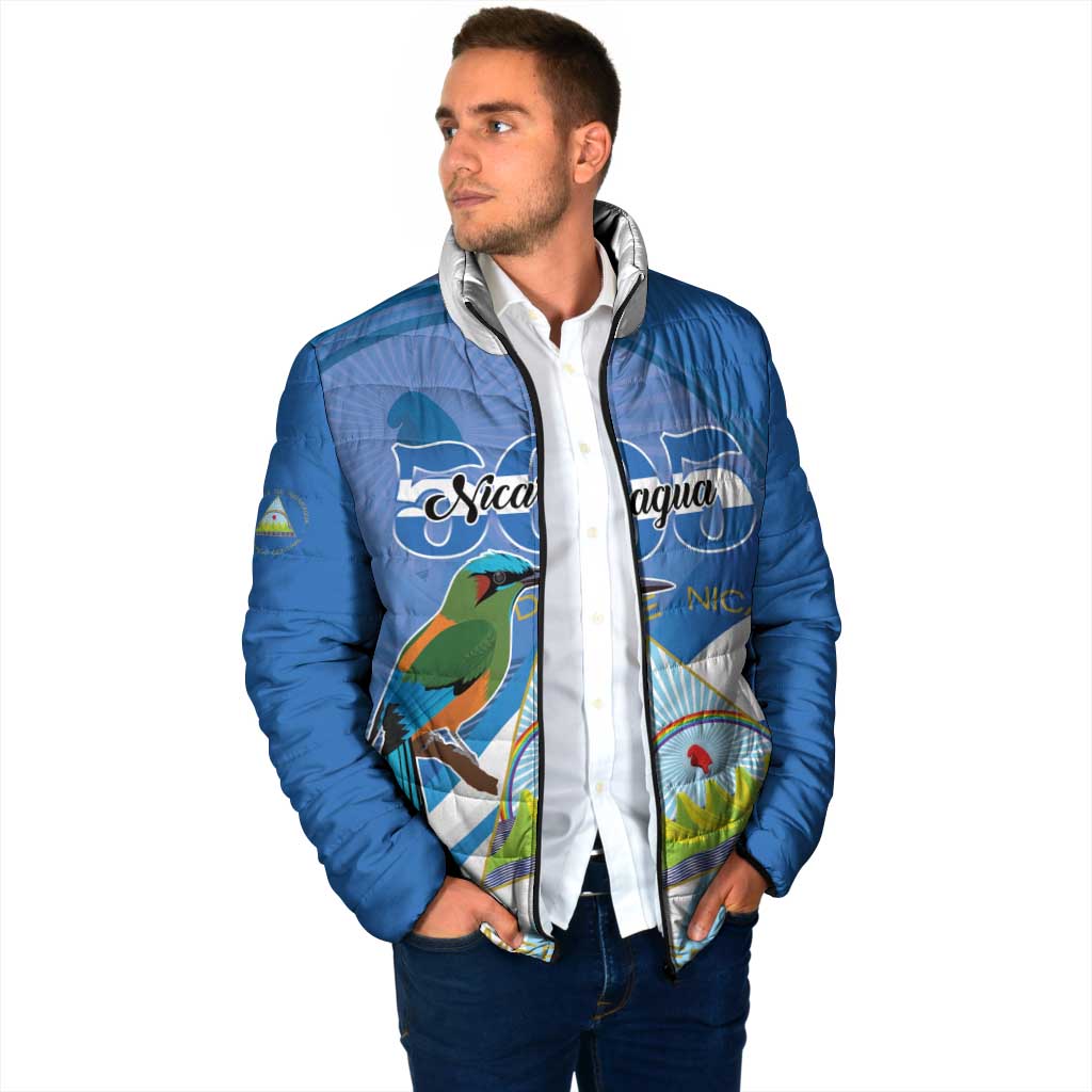 Nicaragua 505 Guardabarranco Padded Jacket En Dios confiamos - Wonder Print Shop