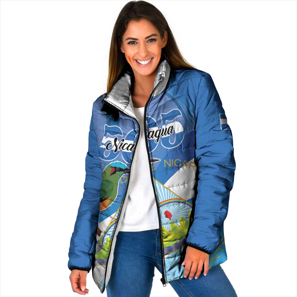 Nicaragua 505 Guardabarranco Padded Jacket En Dios confiamos - Wonder Print Shop