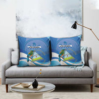 Nicaragua 505 Guardabarranco Pillow Cover En Dios confiamos - Wonder Print Shop