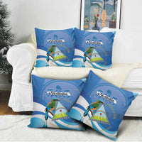 Nicaragua 505 Guardabarranco Pillow Cover En Dios confiamos - Wonder Print Shop