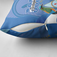 Nicaragua 505 Guardabarranco Pillow Cover En Dios confiamos - Wonder Print Shop