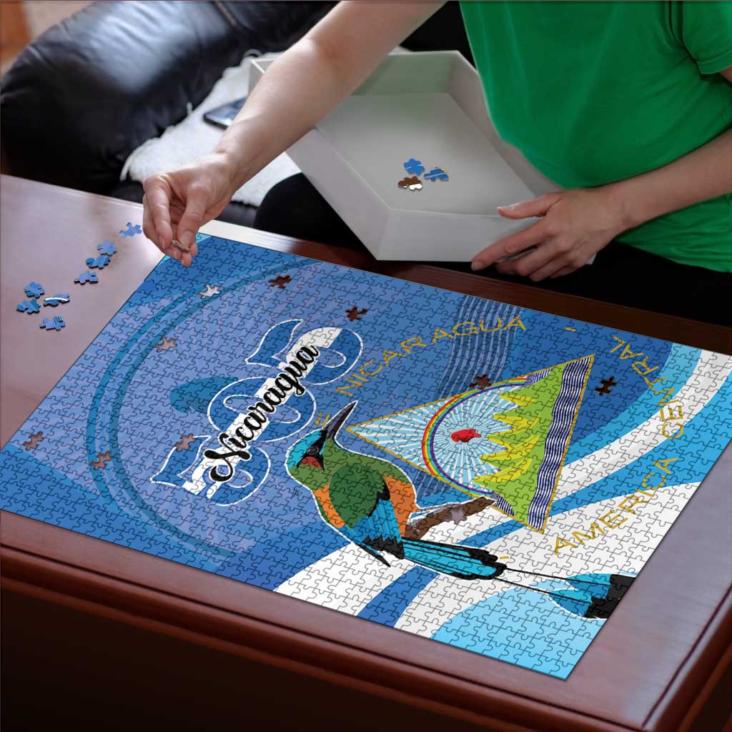 Nicaragua 505 Guardabarranco Puzzle En Dios confiamos - Wonder Print Shop