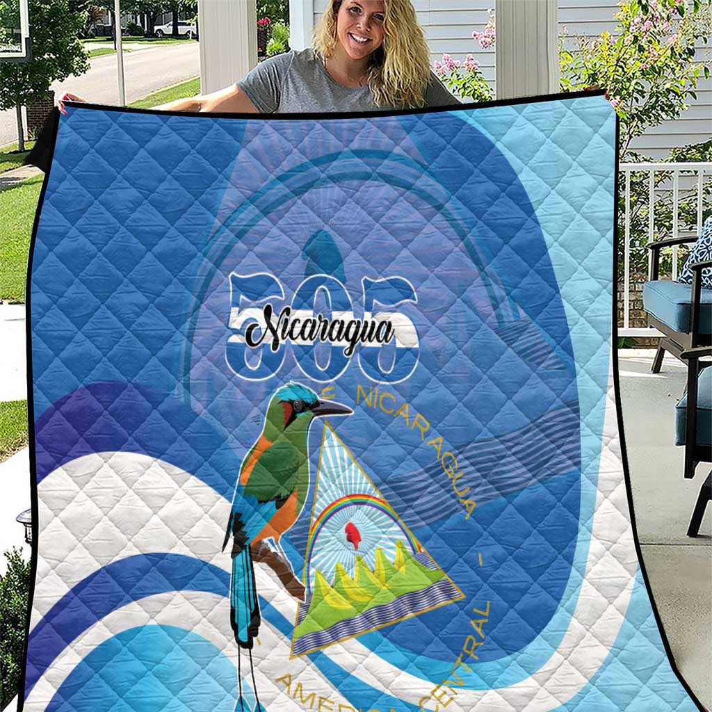 Nicaragua 505 Guardabarranco Quilt En Dios confiamos - Wonder Print Shop
