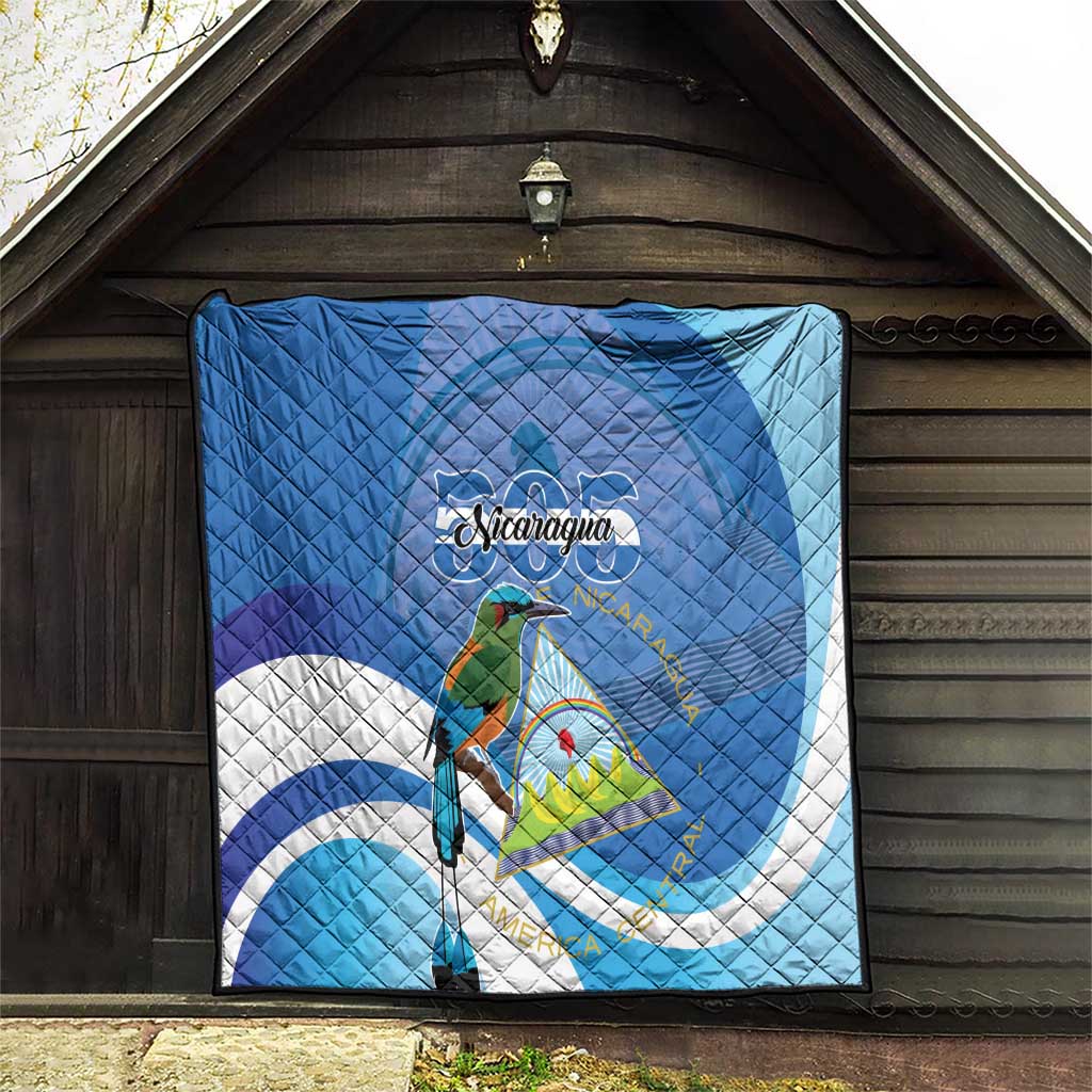 Nicaragua 505 Guardabarranco Quilt En Dios confiamos - Wonder Print Shop