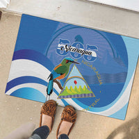 Nicaragua 505 Guardabarranco Rubber Doormat En Dios confiamos - Wonder Print Shop