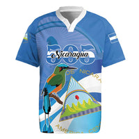 Nicaragua 505 Guardabarranco Rugby Jersey En Dios confiamos - Wonder Print Shop