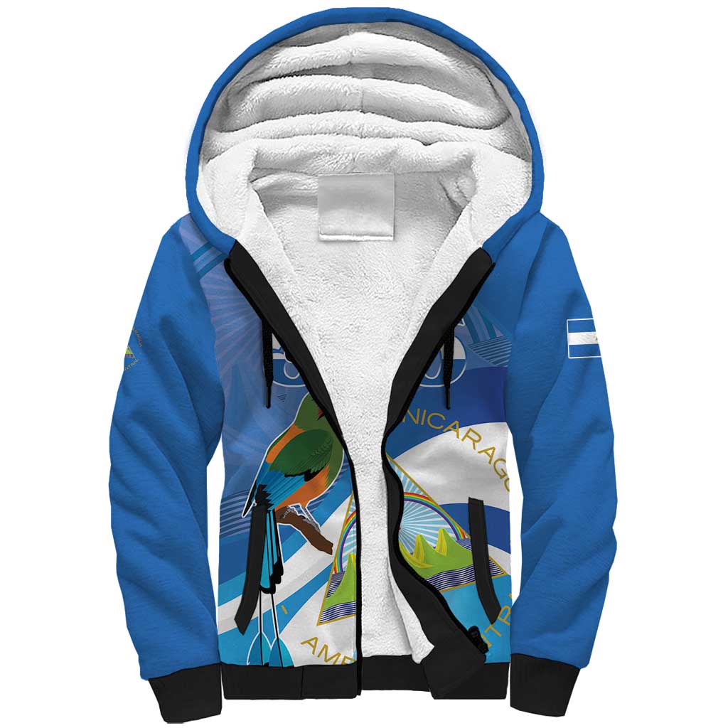 Nicaragua 505 Guardabarranco Sherpa Hoodie En Dios confiamos - Wonder Print Shop