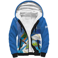 Nicaragua 505 Guardabarranco Sherpa Hoodie En Dios confiamos - Wonder Print Shop