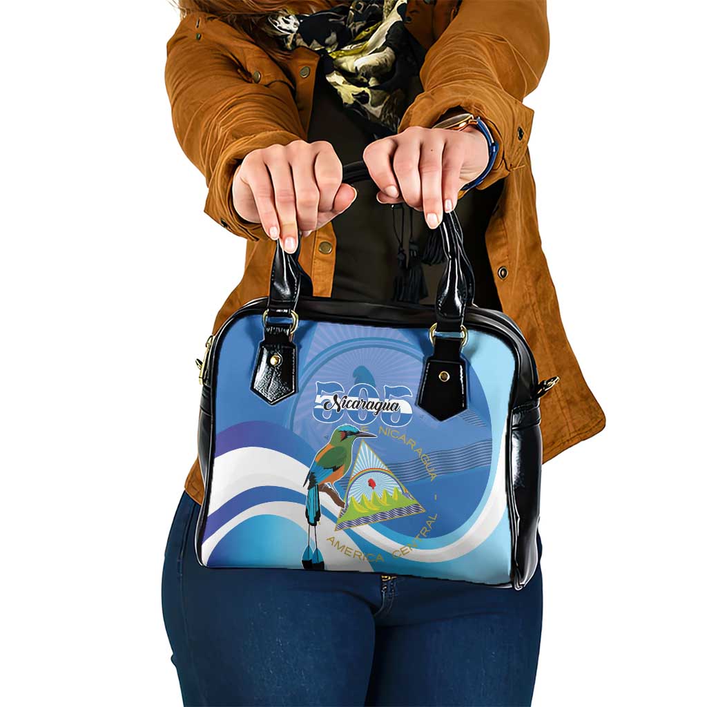Nicaragua 505 Guardabarranco Shoulder Handbag En Dios confiamos - Wonder Print Shop