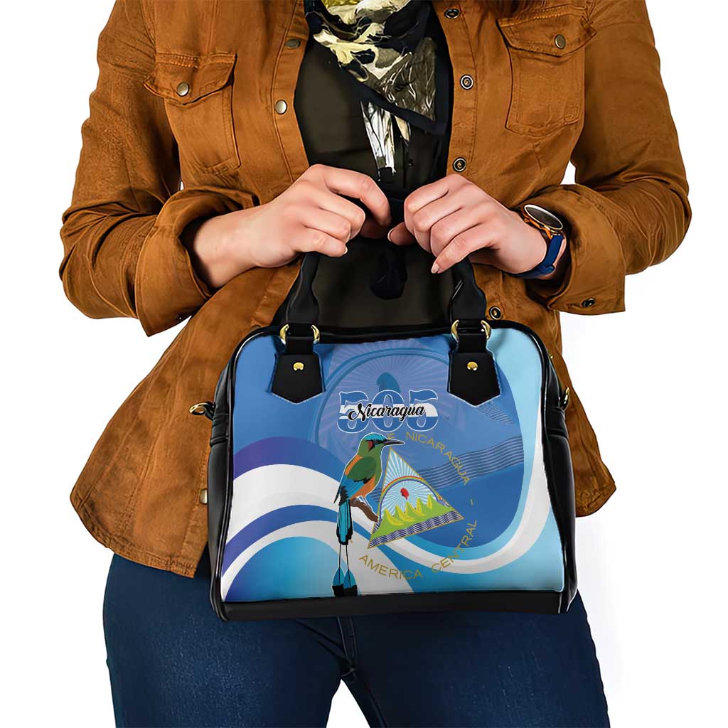 Nicaragua 505 Guardabarranco Shoulder Handbag En Dios confiamos - Wonder Print Shop