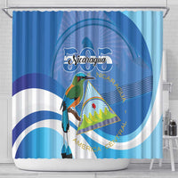 Nicaragua 505 Guardabarranco Shower Curtain En Dios confiamos - Wonder Print Shop