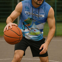 Nicaragua 505 Guardabarranco Sleeveless Hoodie En Dios confiamos - Wonder Print Shop