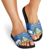 Nicaragua 505 Guardabarranco Slide Sandals En Dios confiamos - Wonder Print Shop