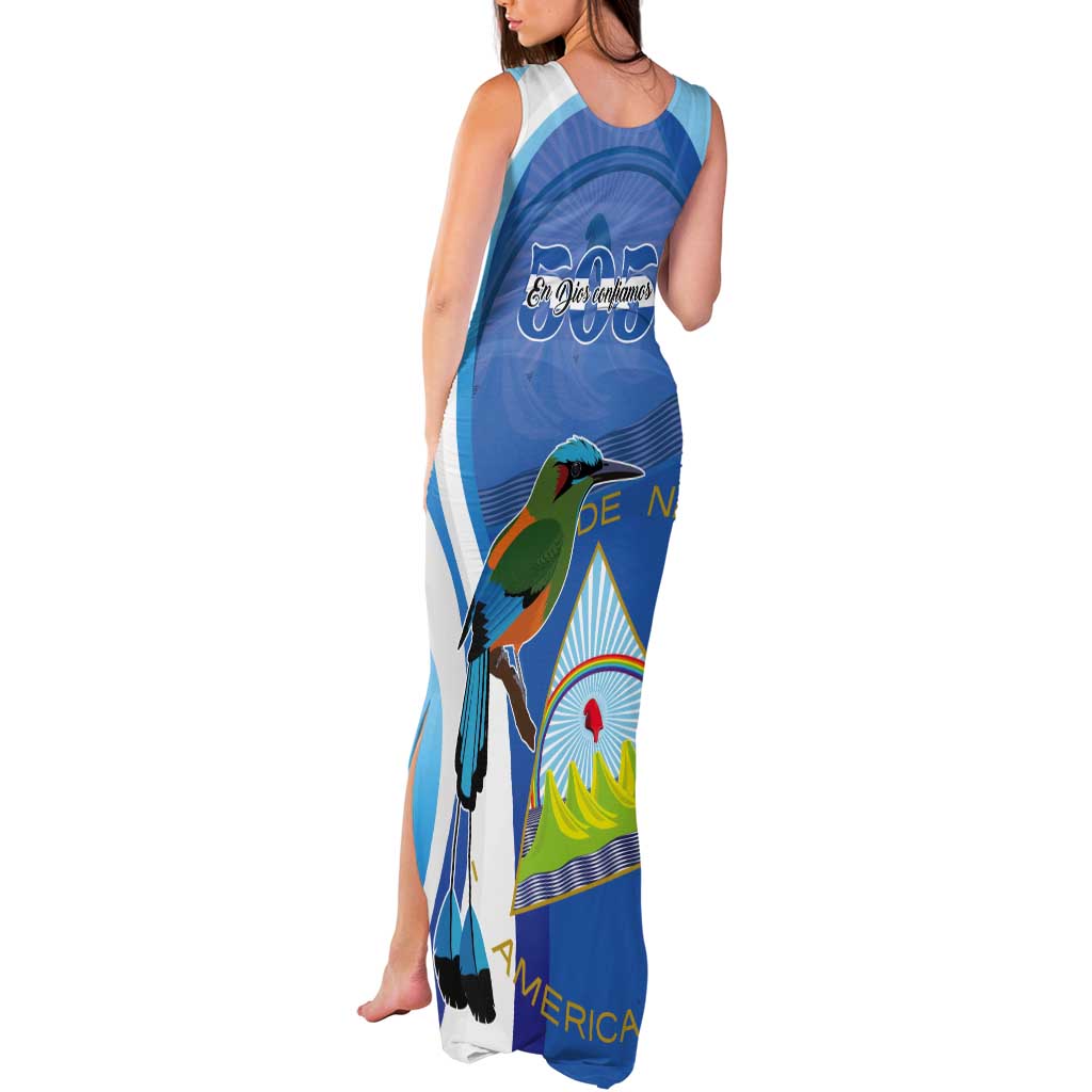 Nicaragua 505 Guardabarranco Tank Maxi Dress En Dios confiamos - Wonder Print Shop