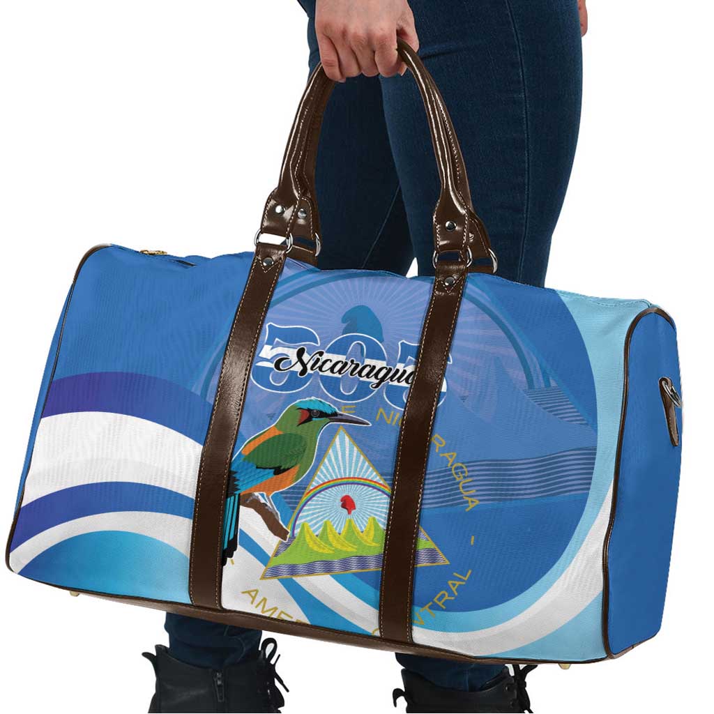 Nicaragua 505 Guardabarranco Travel Bag En Dios confiamos - Wonder Print Shop